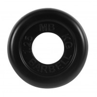 Диск обрезиненный d51мм MB Barbell MB-PltB51-1,25 1,25кг черный