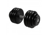 Гантель Профи с вращающейся ручкой, 38,5 кг MB Barbell MB-FdbM-B38,5