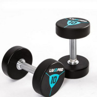 Гантели в уретане 30 кг Live Pro Premium Urethane Dumbbells LP8000-30