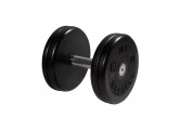 Гантель классик с вращающейся ручкой хром 17 кг MB Barbell MB-FdbEM-B17