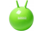 Фитбол с рожками Sundays Fitness IR97401A-45 зеленый