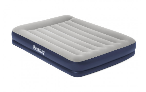 Надувная кровать Bestway Tritech Airbed 203х152х36см с подголовником, встр. электронасос 67725 600_380