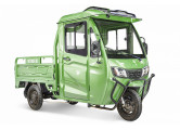 Грузовой электротрицикл RuTrike КАРГО Кабина 1500 60V1000W 022468-2236 зеленый