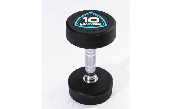 Гантели в уретане 5 кг Live Pro Studio Dumbbells LP8075-05 600_380