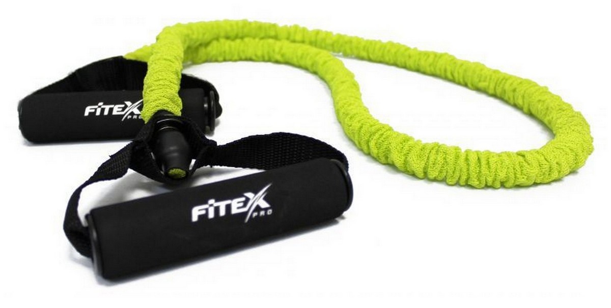 Эспандер трубчатый в рукаве средний Fitex Pro FTX-1317M 1200_606