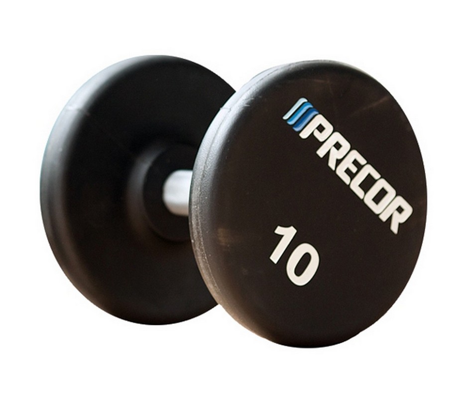 Гантели фиксированные в уретане 14 кг Precor FM\UPD-14KG 936_800