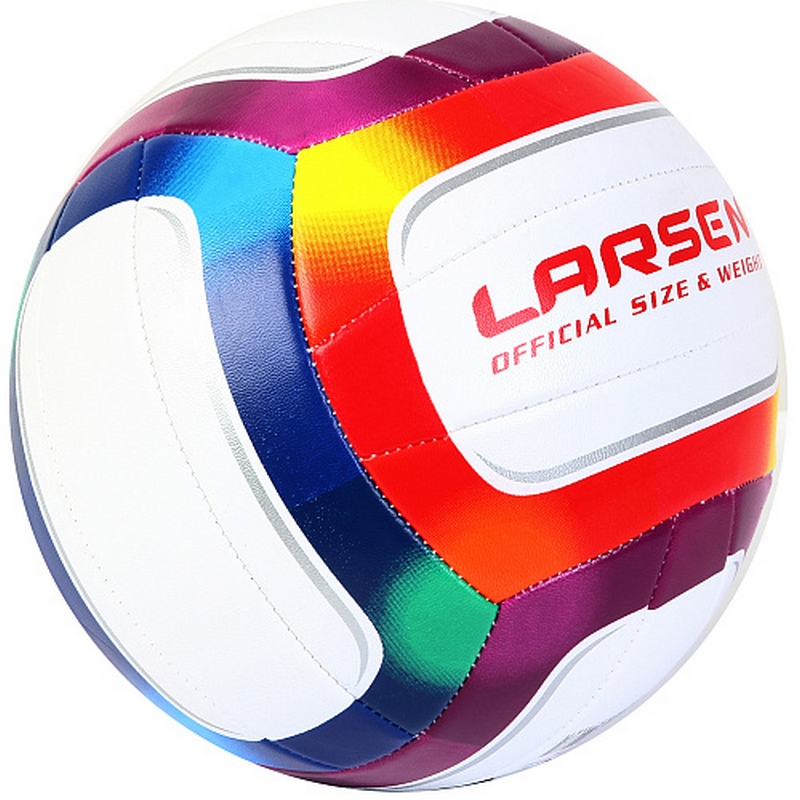 Мяч волейбольный пляжный Larsen Beach Volleyball Rainbow р.5 800_800