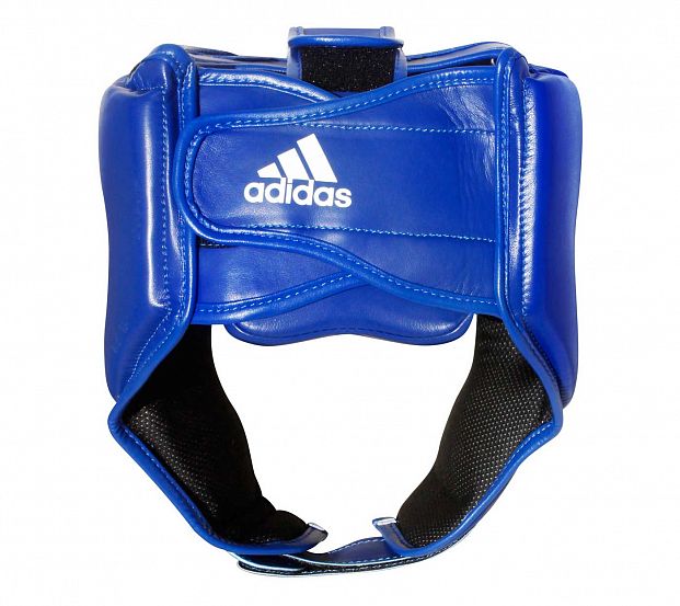 Шлем боксерский Adidas Hybrid 50 Head Guard adiH50HG синий 621_553